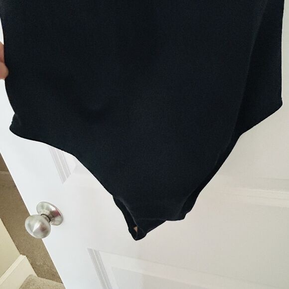 Royal Smeela Camisole Leotard One Piece Adjustable Straps Size M Black NWT - Picture 3 of 6